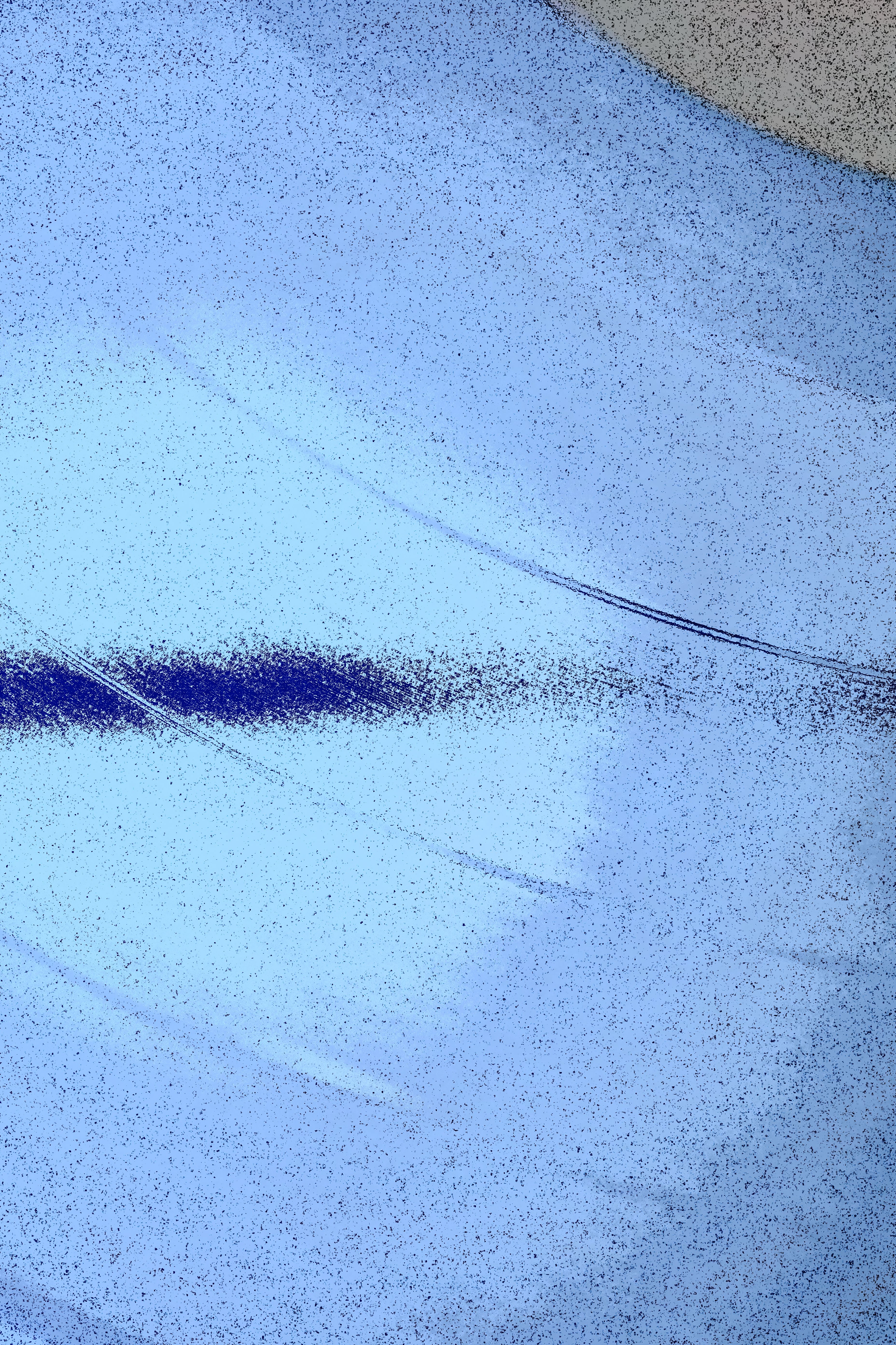 Artistic abstract blue gradient texture with subtle patterns and unique surface details.